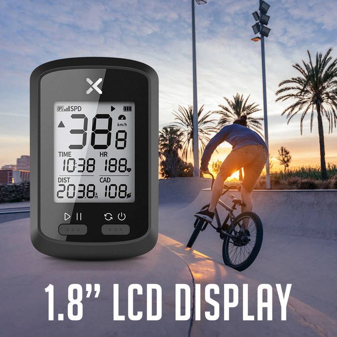 SmartGPS Cycling Speedometer Wireless BikeIPX7 With Cover-G+
