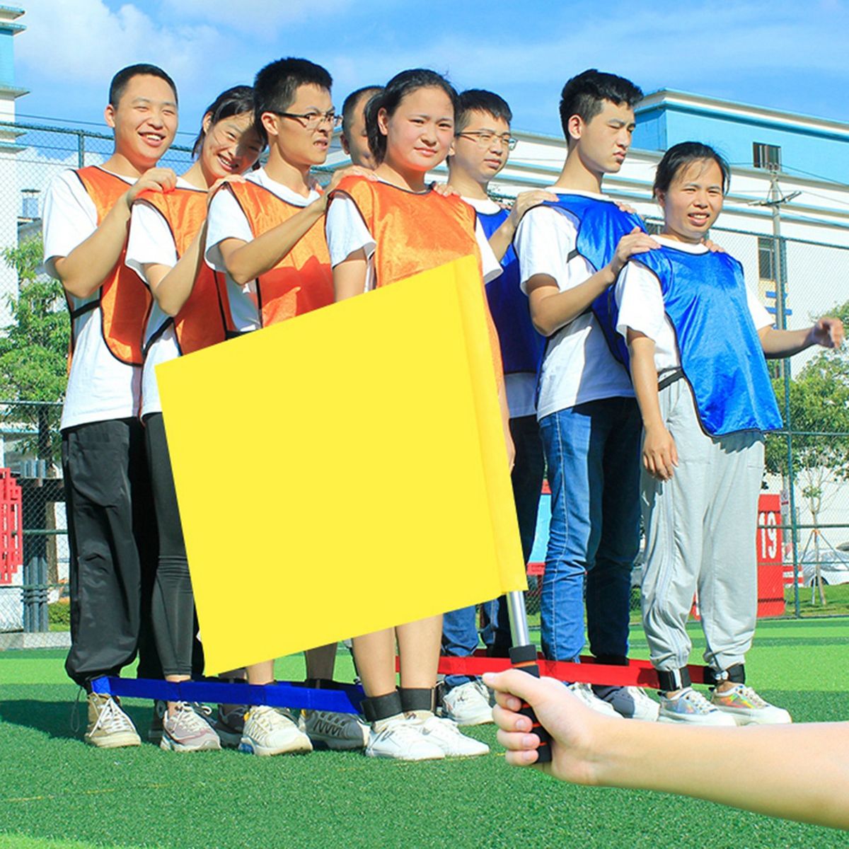 Referee Flag Football Match Linesman Flag Yellow