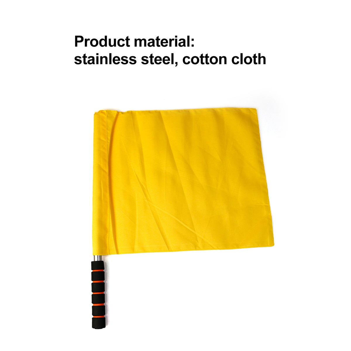Referee Flag Football Match Linesman Flag Yellow