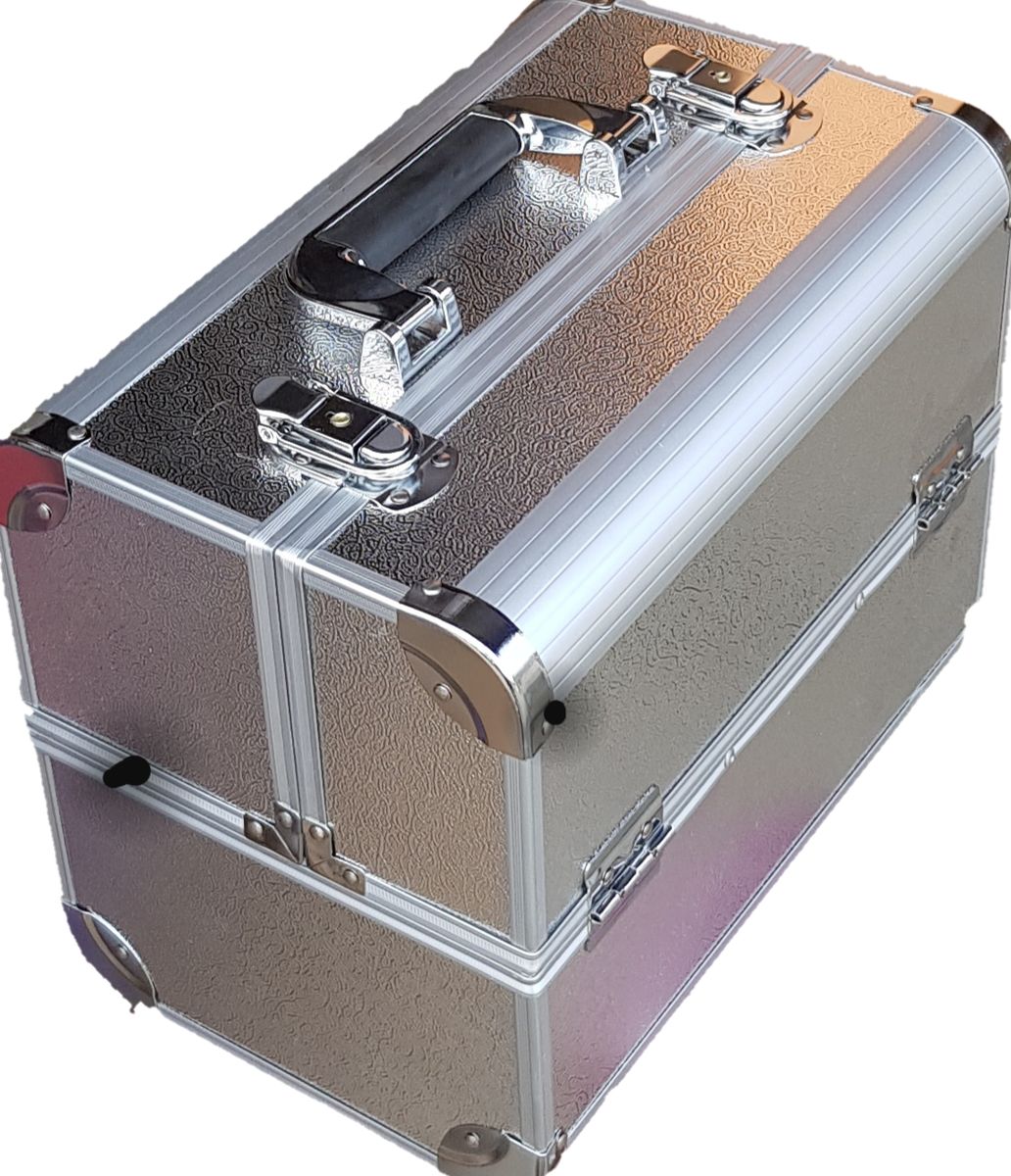 Make Up Box Silver