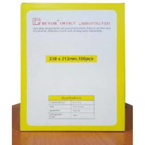 Laminating-Pouch-Film-Pack-Of-100- Size 230mm X 313mm (A4)