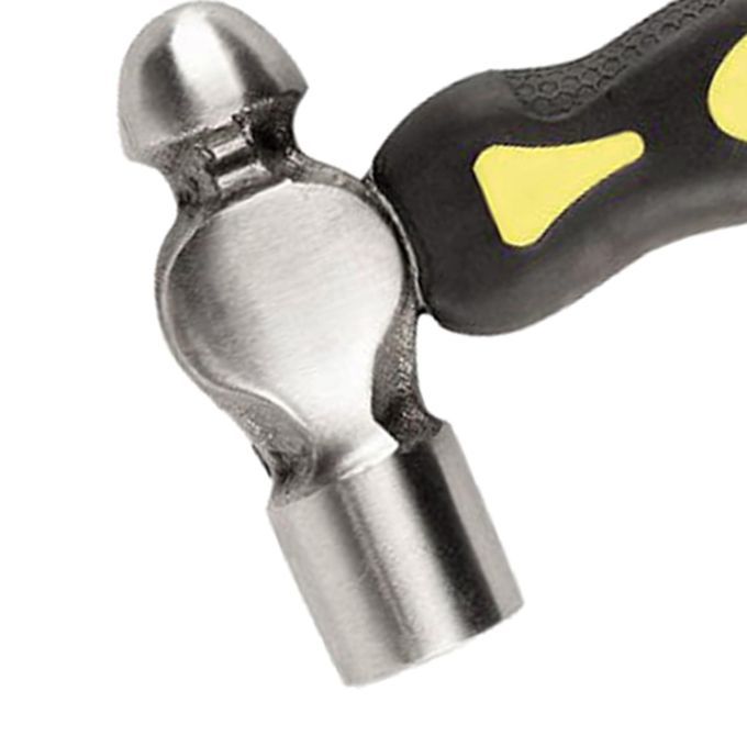 Subby Stamp Hammer Short Handle With Double-face Mallet For Dapping