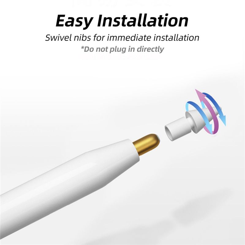 8 Pack Replacement Tip for Apple Pencil Nibs for Apple