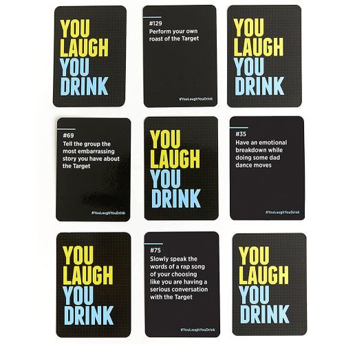 Funny Card Game For Adults You Laugh You Drink