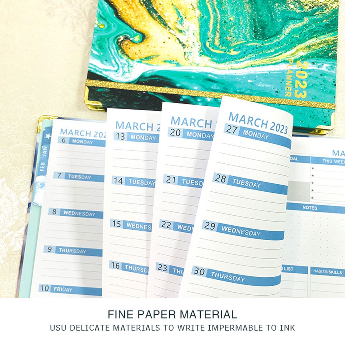 2023 Planner Weekly & Monthly Notebook-DYHX