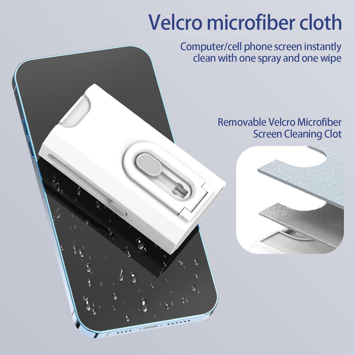 Cleaning Pen Earphone Cleaner Brush Kit Phone Holder White
