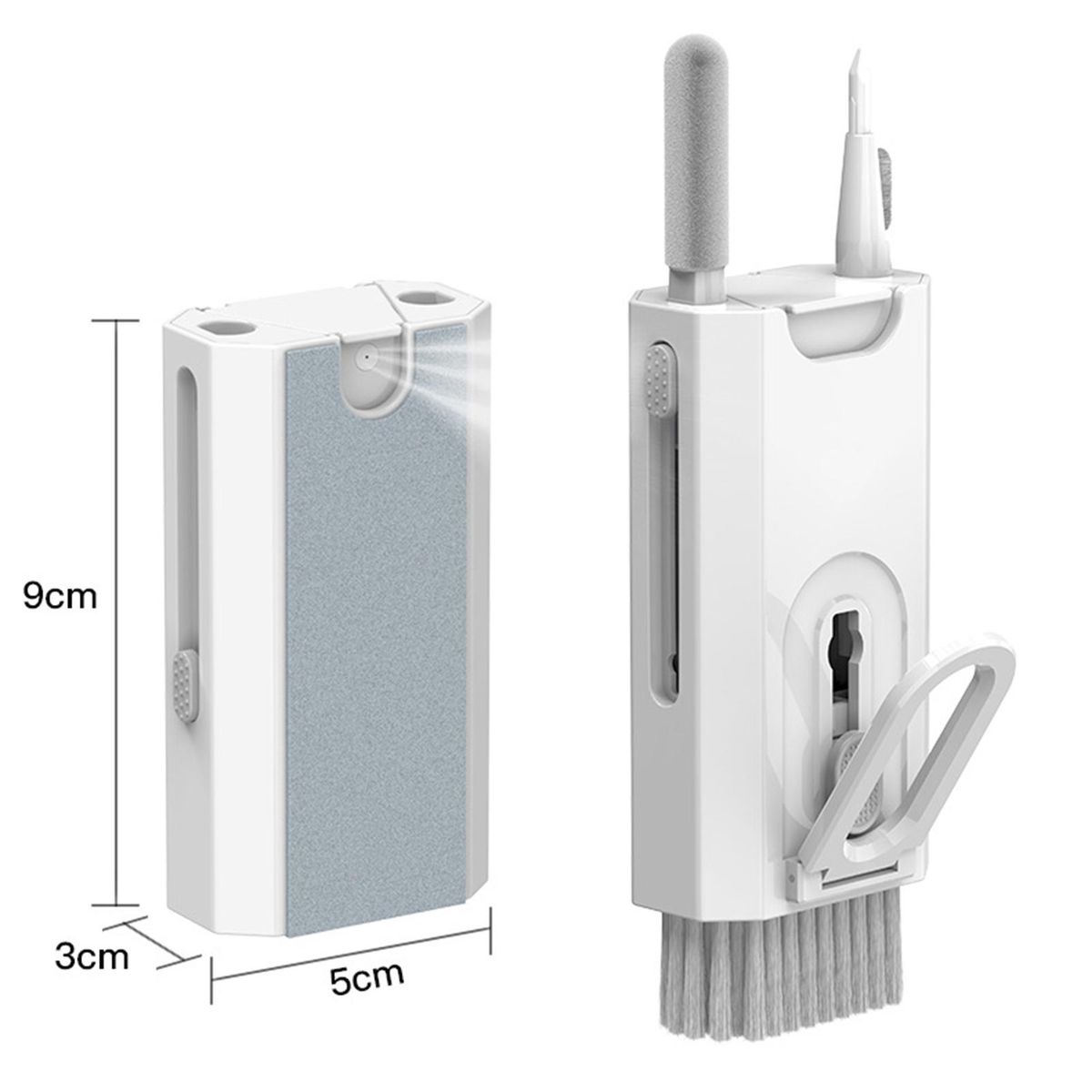 Cleaning Pen Earphone Cleaner Brush Kit Phone Holder White