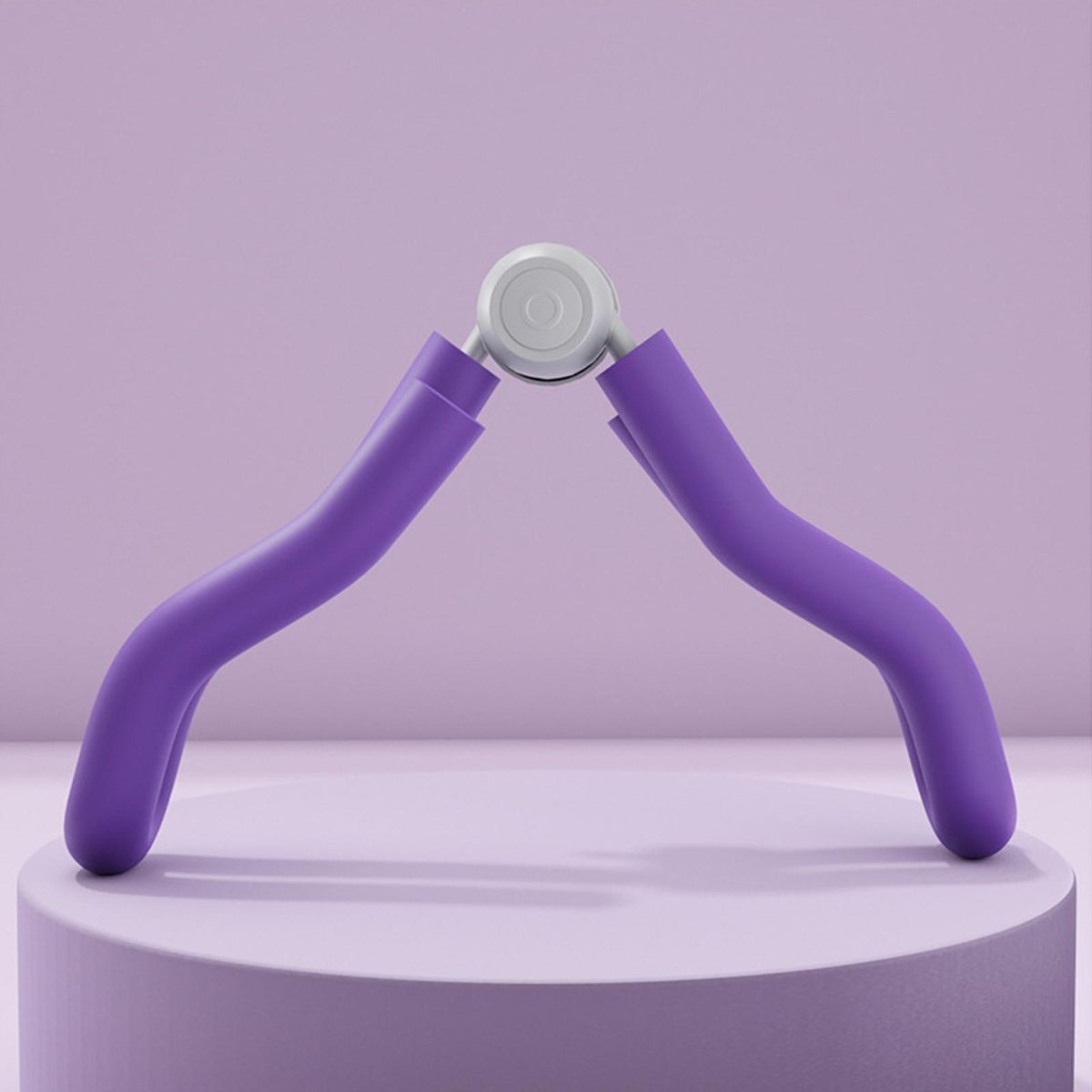 Leg Clamp Exerciser Fitness Clamp Leg Hip Trainer Purple