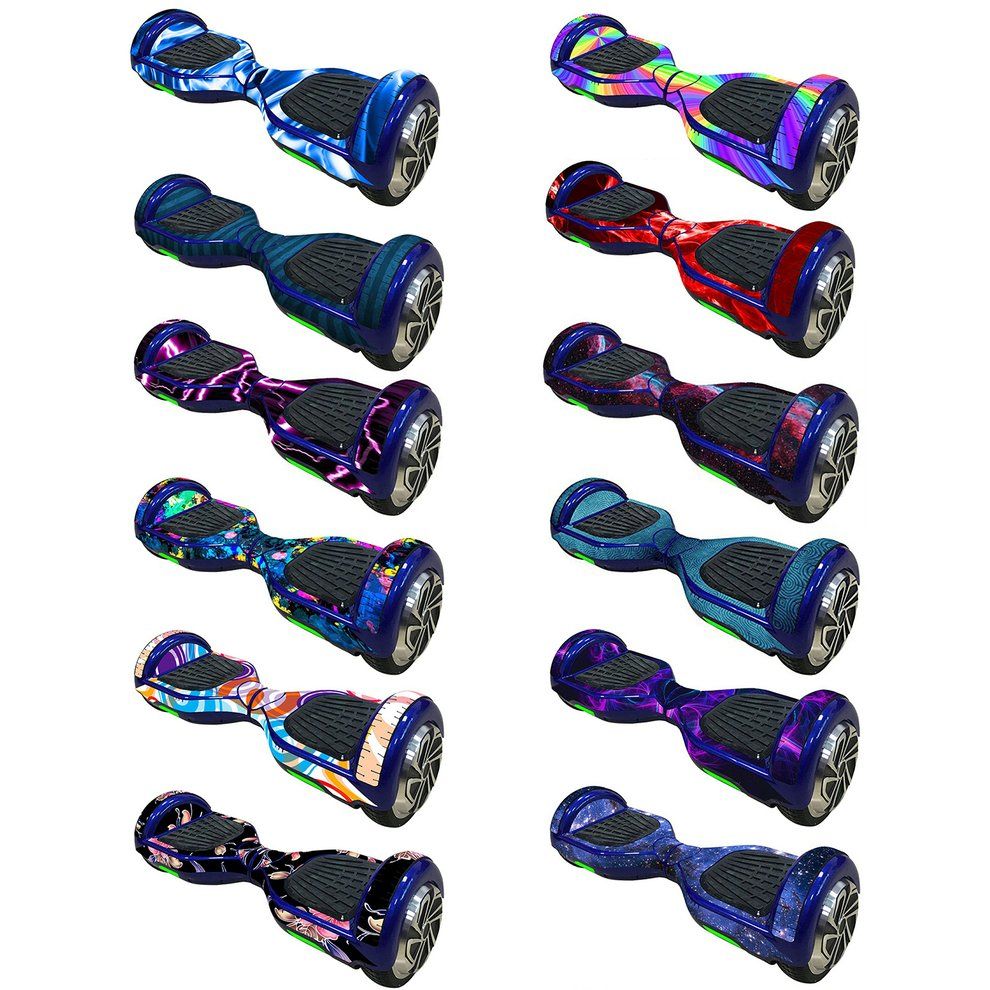 6.5 In H Balan E Bike  L I  Pattern Sti Ker Self Balan E S Ooter Hoverboard  Over Sti Ker Skin Sti Ker-multicolor-AL101