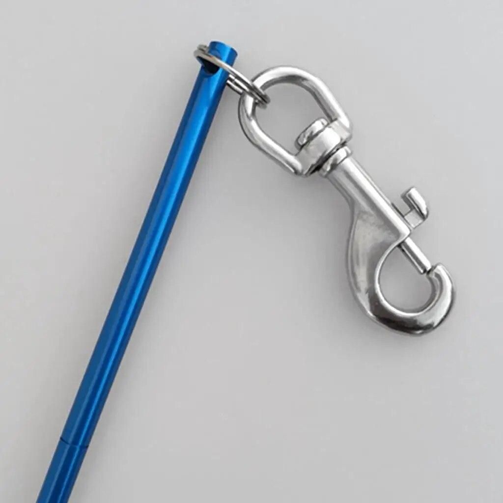 340mm Scuba Diving Lobster Stick Pointer Rod  316 Stainless Steel  Snap For Underwater Photograpghy Accessory