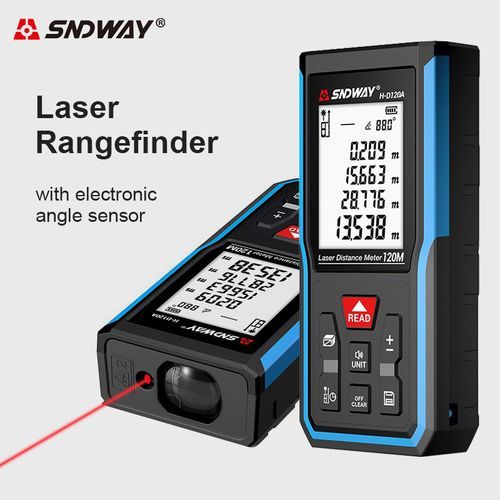 Laser Distance Meter Digital Rangefinder 120m 100m 70m 50m Laser Distance Measurer Electronic Level Ruler Range Finder