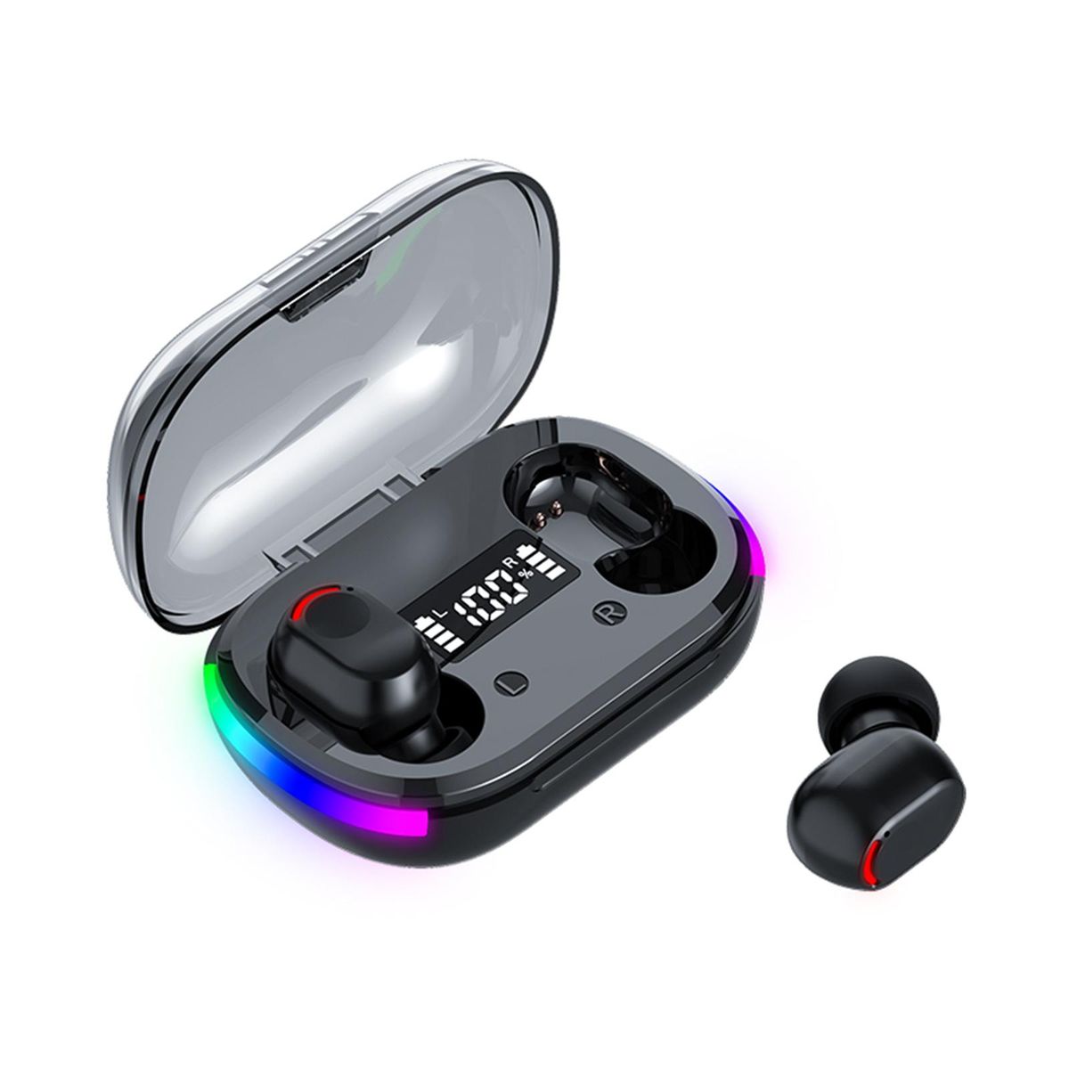 K10 Wireless Earbuds in-Ear Headphone BT Earphones Sport Earbuds for Music Game Call Compatible with iOS Android