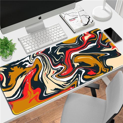 Large Anti-WOD Map Pattern Mouse Pad Keyboard Pad