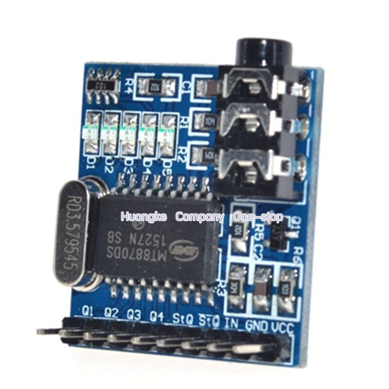 1PCS MT8870 MT8870DS DTMF Voice Decoding Module Phone