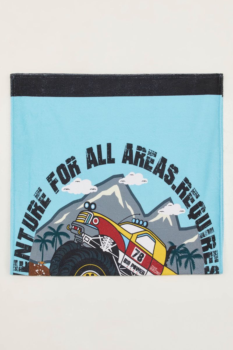 Boy Casual Towel - Blue