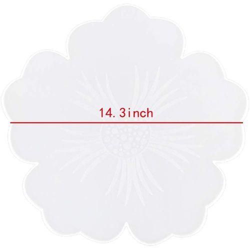 Large Silicone Flower Coaster Resin Casting