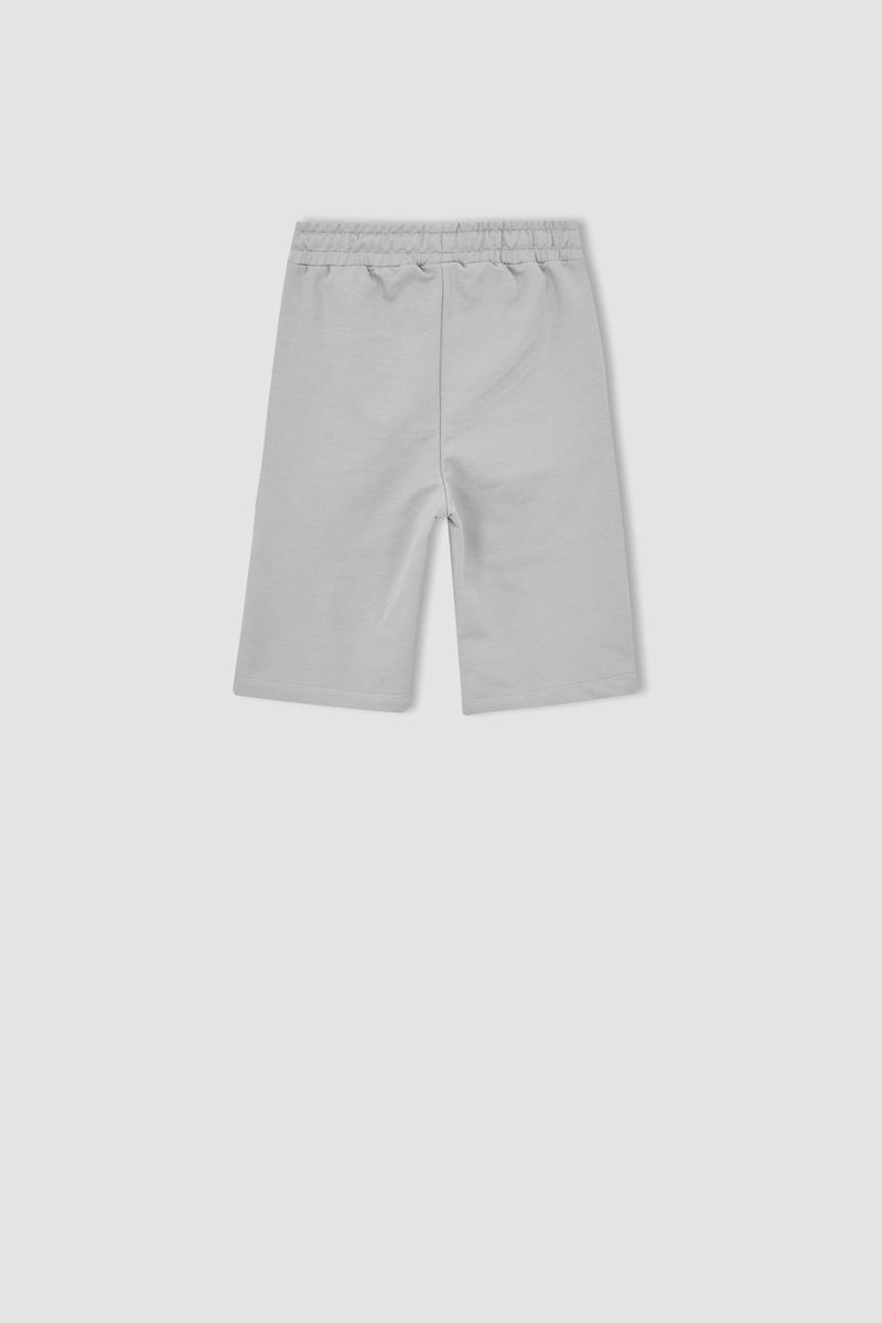 Boy - Knitted Bottom Short - Grey