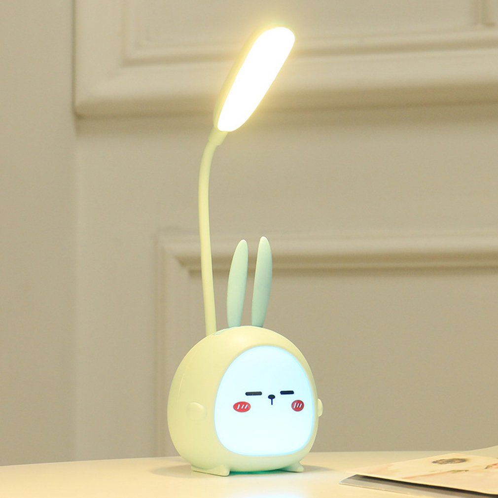 Cute Cartoon Desk Lamp Usb Rechargeable Folding Led Lamp