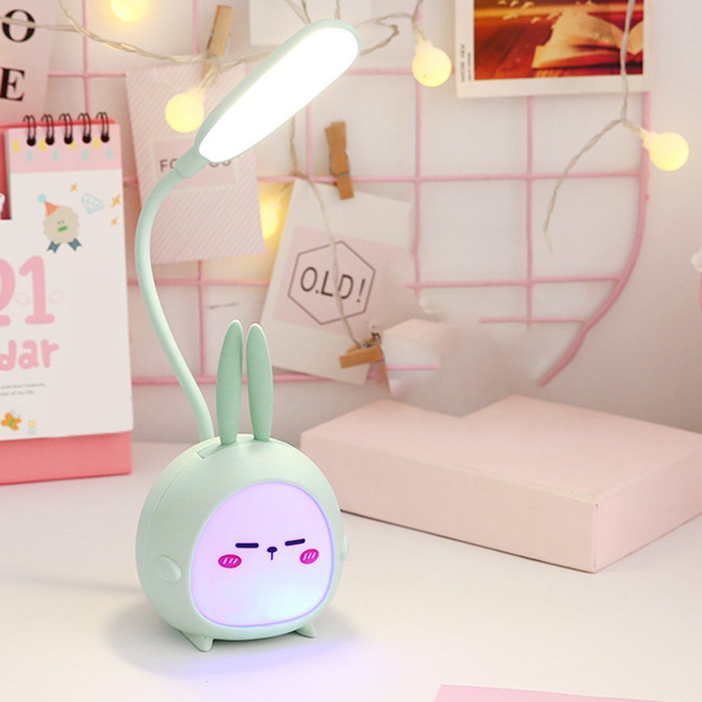Cute Cartoon Desk Lamp Usb Rechargeable Folding Led Lamp