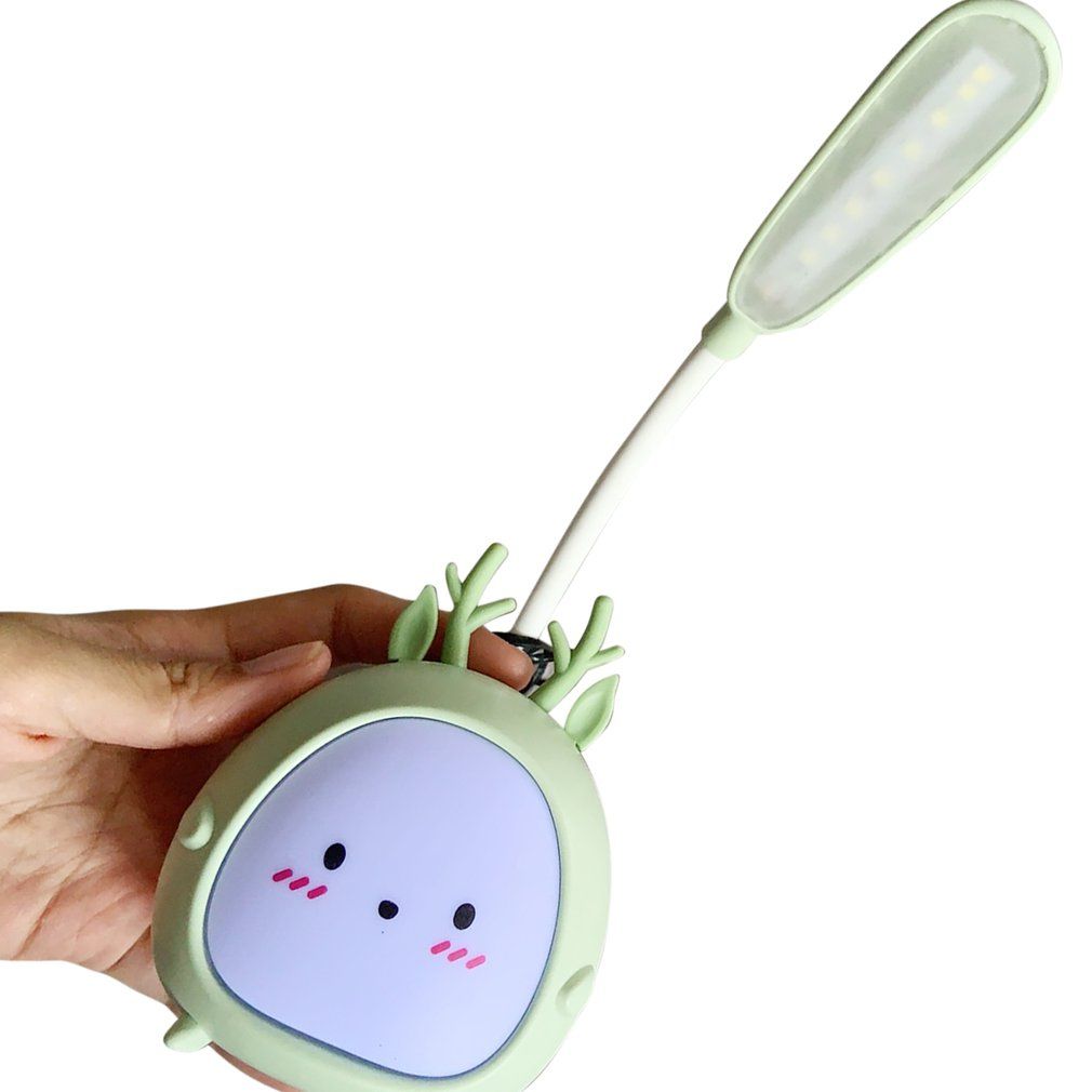 Cute Cartoon Desk Lamp Usb Rechargeable Folding Led Lamp