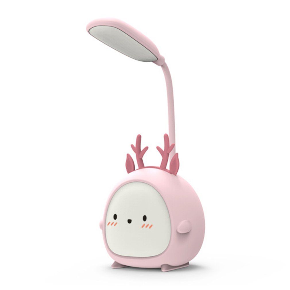 Cute Cartoon Desk Lamp Usb Rechargeable Folding Led Lamp