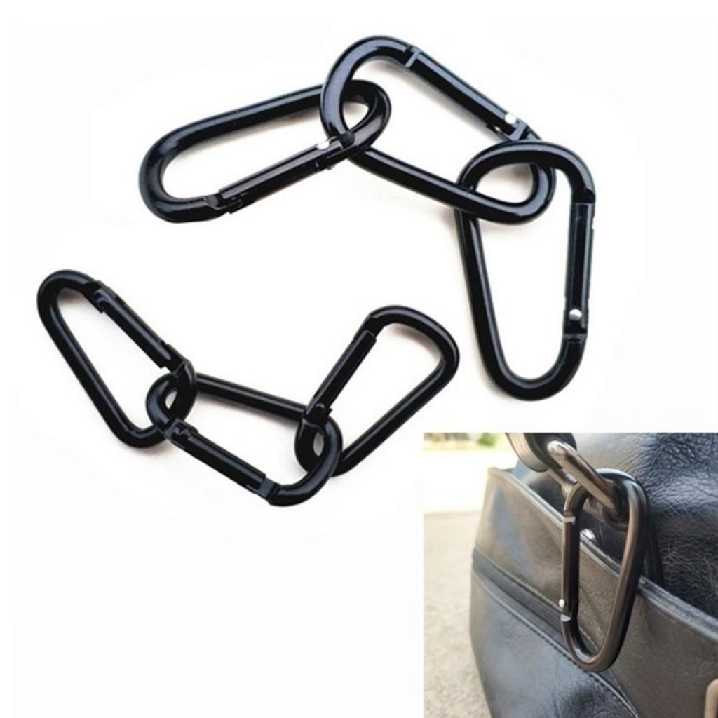 2pcs  Hook Small Keyring Camping Sports Caribiner