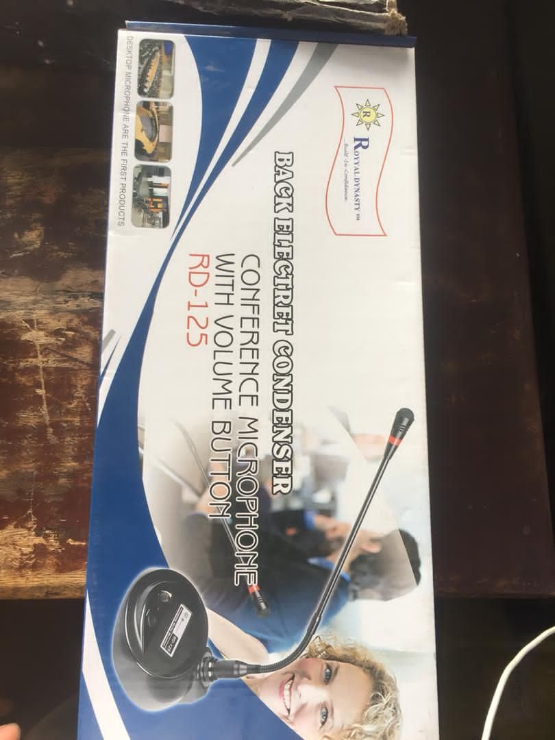 Confereence Microphone With Volume Button