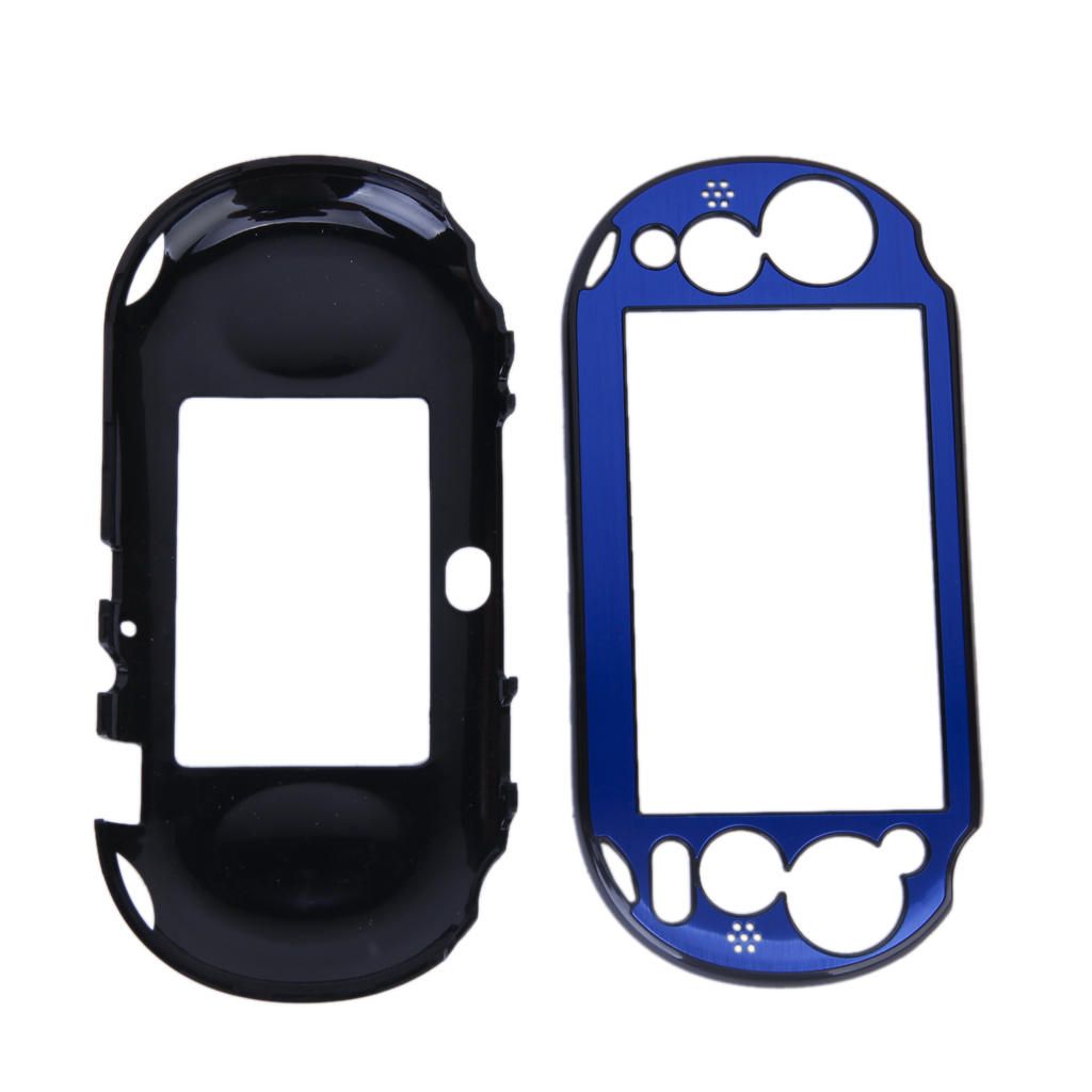 Aluminum Protective Hard Case Cover For Sony VITA2000 PS Navy Blue