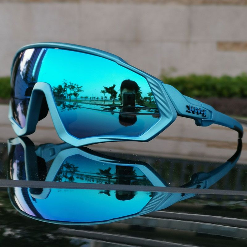 2019 Polarized 5 Lens Cycling Glasses Road Bike Cycling