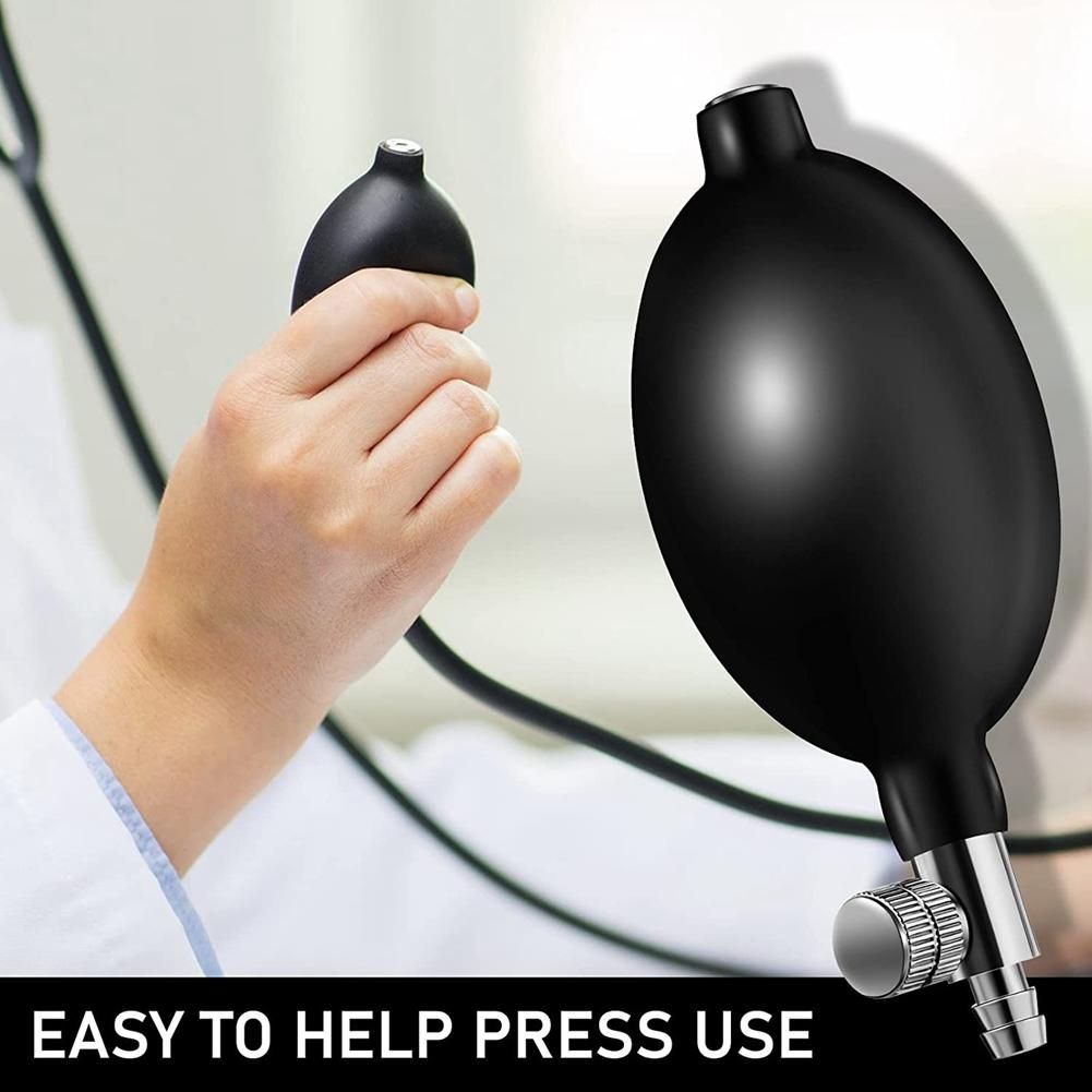 5Pc Pump Latex  with Twist Air Release Valve for Sphygmomanometer Air Neck Traction