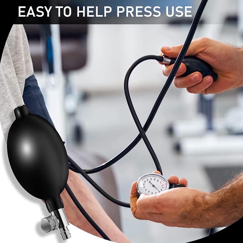 5Pc Pump Latex  with Twist Air Release Valve for Sphygmomanometer Air Neck Traction