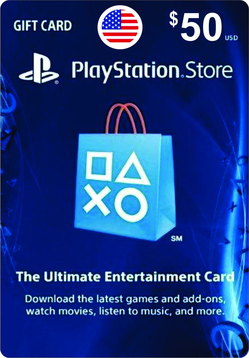 PSN Gift Card $50 For US Accounts