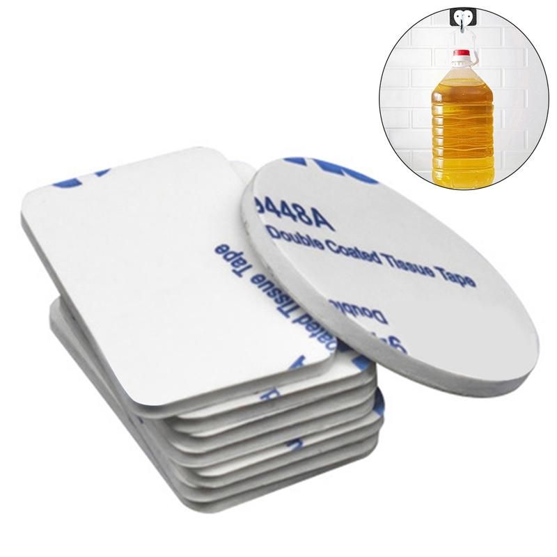 50Pcs Strong Double Sided Foam Tape Home Adhesive-White