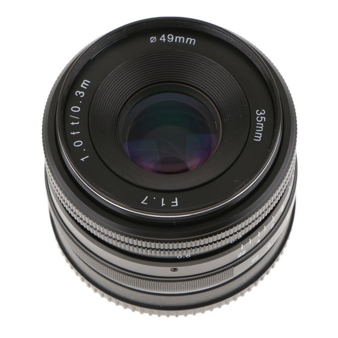 35mm F/1.7 E-Mount APS-C Manual Fixed Prime Lens For  Mirrorless