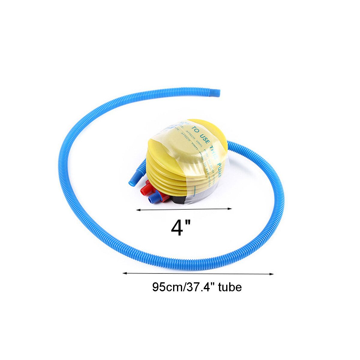 130x73cm Floating Bed Mat For Water Play Only Inflator