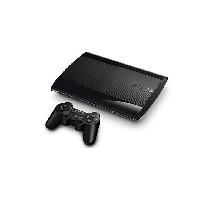 PS3 Super Slim - 500GB Console+PES22. FIFA21,MK Etc