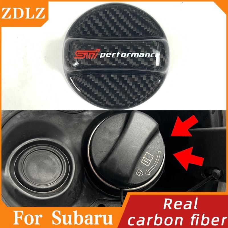For Subaru 2014 2018 2019 2020 2021 2022 BRZ Forest Man Aohu XV Winged Leopard WRX STI  Cap Carbon Fiber  Tank Inne Cap