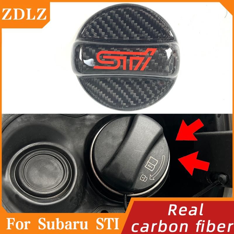 For Subaru 2014 2018 2019 2020 2021 2022 BRZ Forest Man Aohu XV Winged Leopard WRX STI  Cap Carbon Fiber  Tank Inne Cap