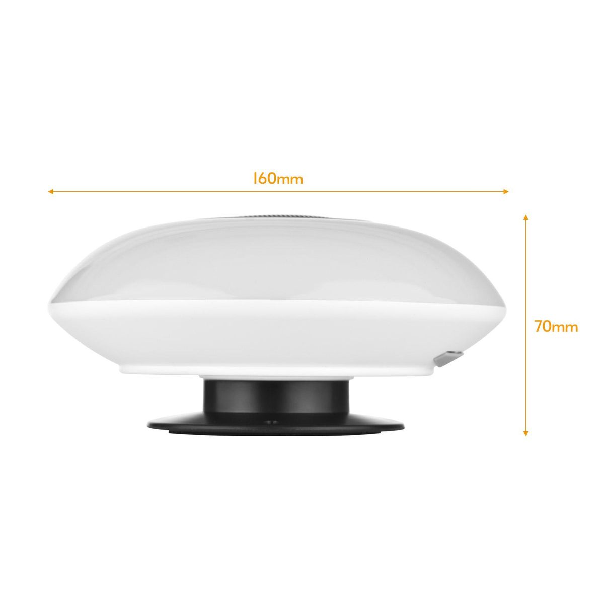 3 in 1 Patio Umbrella Lights BT Speaker FM Radio LED Rechargeable Cordless Umbrella Lights with Remote 3000K Warm & 6500K White Light 15 Brightness 87.5~108.0MHz for Camping Tent Yard Patio
