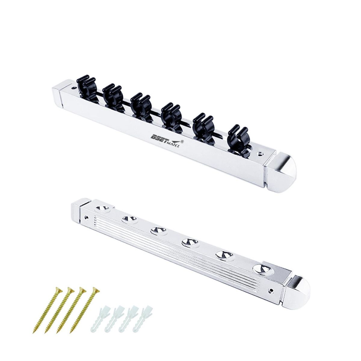 Plastic 6 Rods Rack Fishing Pole Holder Rod Display Holder Rack Fixing Rack Wall Mounted Rod Collection Rack Storage