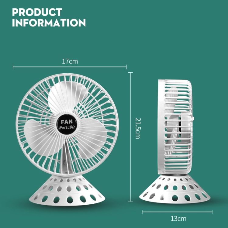 6 Inch USB Desktop Fan Mini Home Dormitory Portable Fan