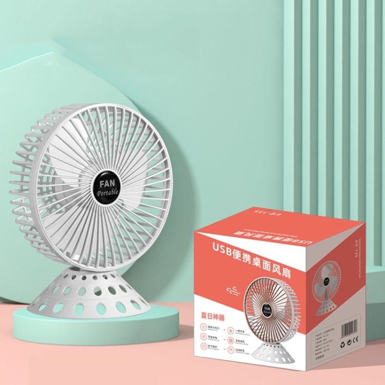 6 Inch USB Desktop Fan Mini Home Dormitory Portable Fan