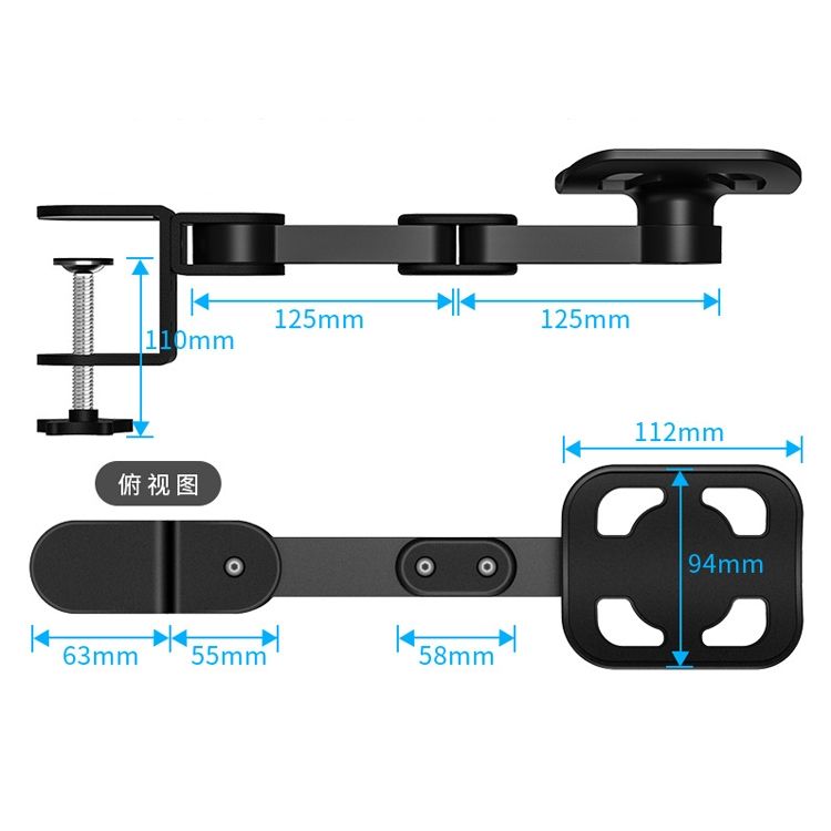 Computer Hand Bracket Mouse Pad