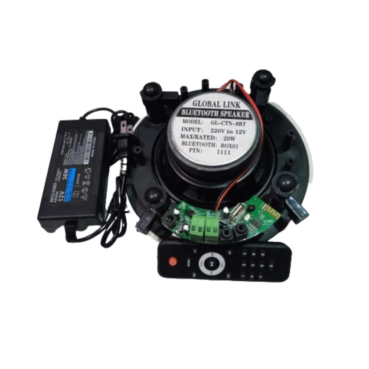 Ceiling Speaker 20W With Bluetooth And Remote
