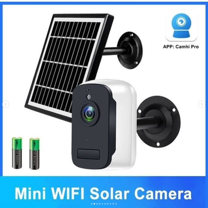 Solar Powered CCTV  Wireless WIFI IP Camera 1080P