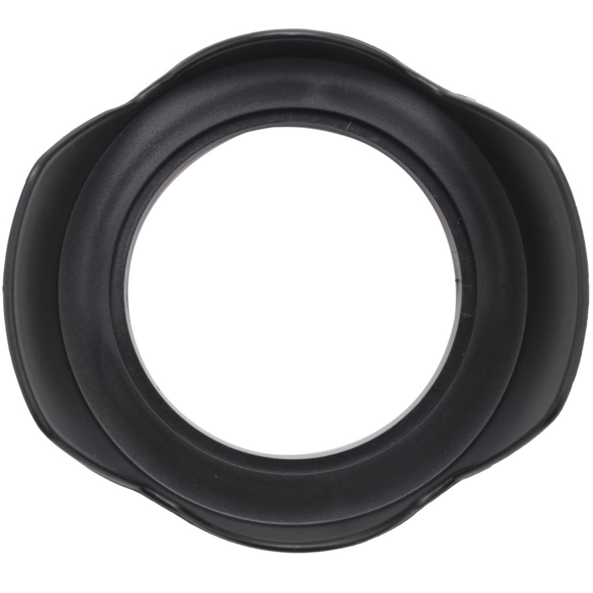 DC-SN HOOD 62mm Screw Mount Flower Crown Lens Hood Petal Shape for Canon Nikon Tamron Sigma Sony 62mm Lens Black