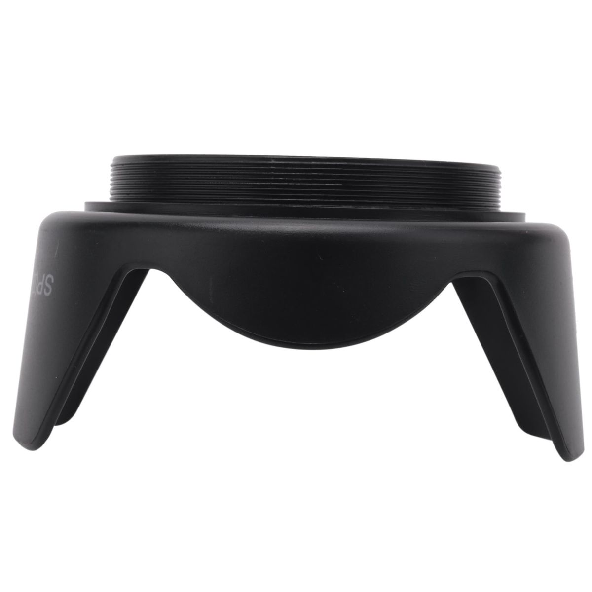 DC-SN HOOD 62mm Screw Mount Flower Crown Lens Hood Petal Shape for Canon Nikon Tamron Sigma Sony 62mm Lens Black