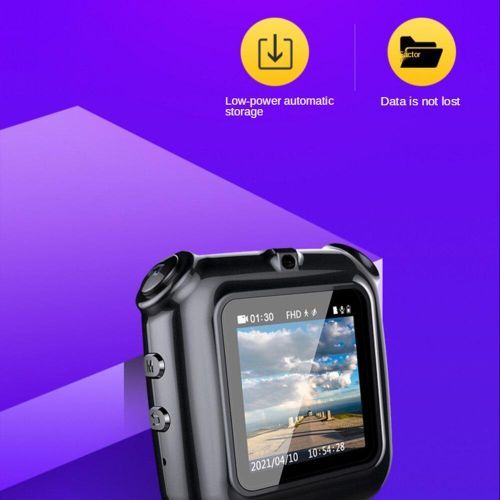 Wearable HD1080P Display Mini Camera Compact Body Cam Design Clip Ring Portable DV With Mic Audio Video Photo Recorder Camcorder