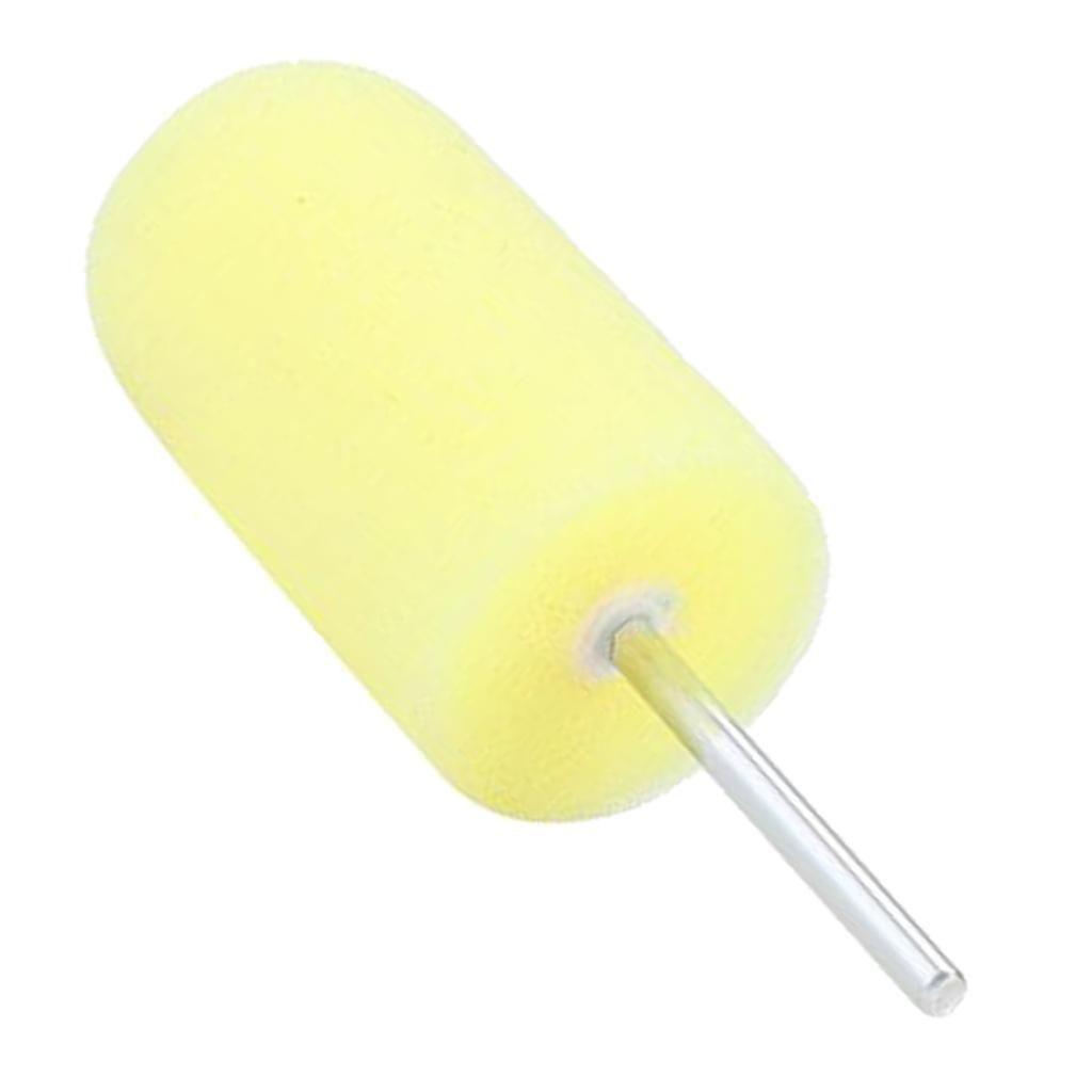 Wheel Hub Polishing Disc Round Foam Wheel Sponge Polishing Pad, 75x3mm