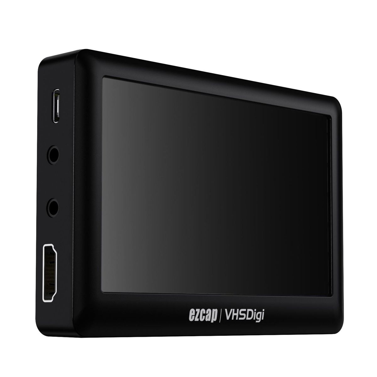 ezcap180 AV Recorder Video Audio Capture Box Analog to Digital Converter Record Video from VHS VCR's Camcorder DVD Players to TF Card U Disk 4.3-inch Color Screen Playback